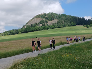 Klasse auf  Tour